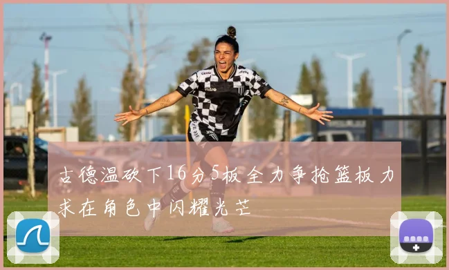 古德温砍下16分5板全力争抢篮板力求在角色中闪耀光芒